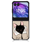 Cat Cute Motorola Moto Razr 2024 , Moto Razr 50 Case