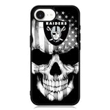 Skull Oakland Raiders iPhone 16e Case