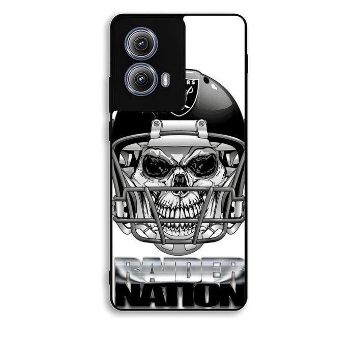 Oakland Raiders Nation Motorola Moto Edge 2024 Case FE2655