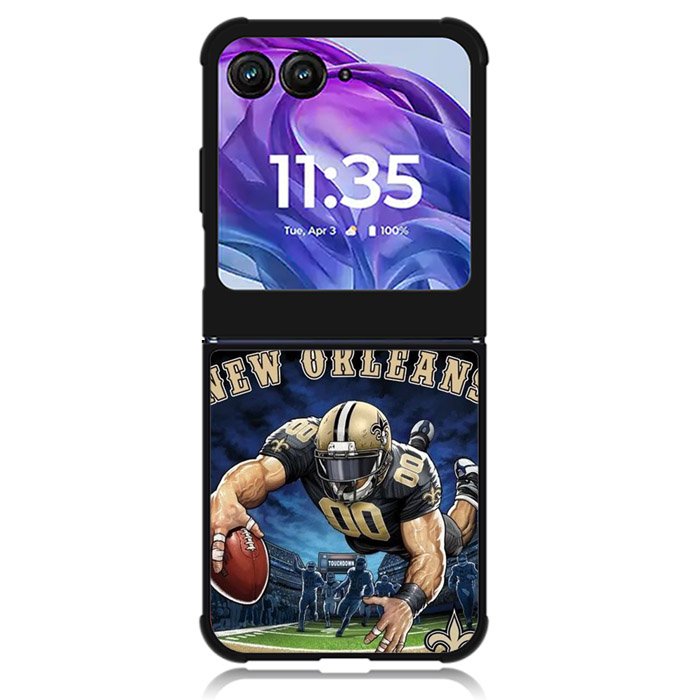 New Orleans Saints Pride 1967 Motorola Moto Razr 2024 , Moto Razr 50 Case