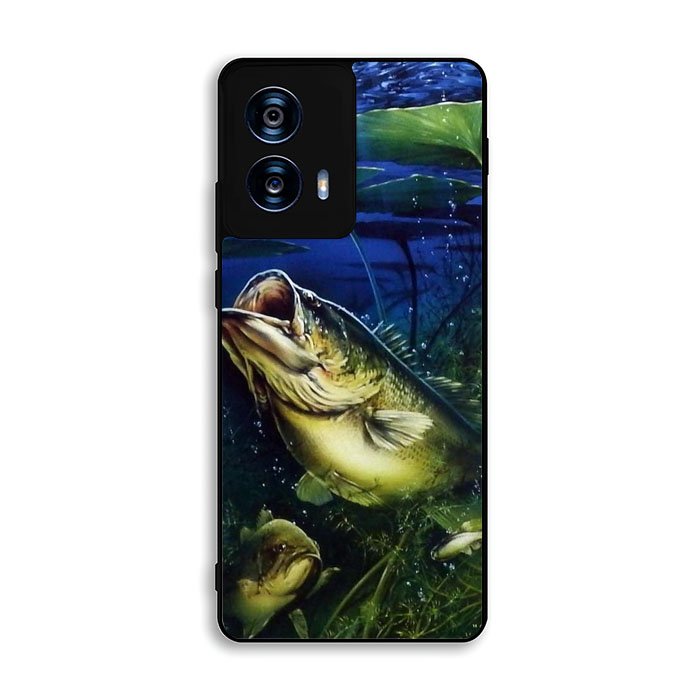Bass Fishing Largemouth Fish Motorola Moto G Power 5G 2024 Case FE5286