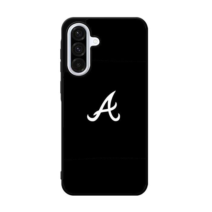 Atlanta braves logo black Samsung Galaxy A36 Case FE5246