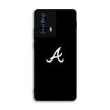 Atlanta braves logo black Motorola Moto G Power 5G 2024 Case FE6740