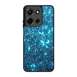 Blue bling sparkling sparkles Motorola Moto G 5G 2025 Case FE5128