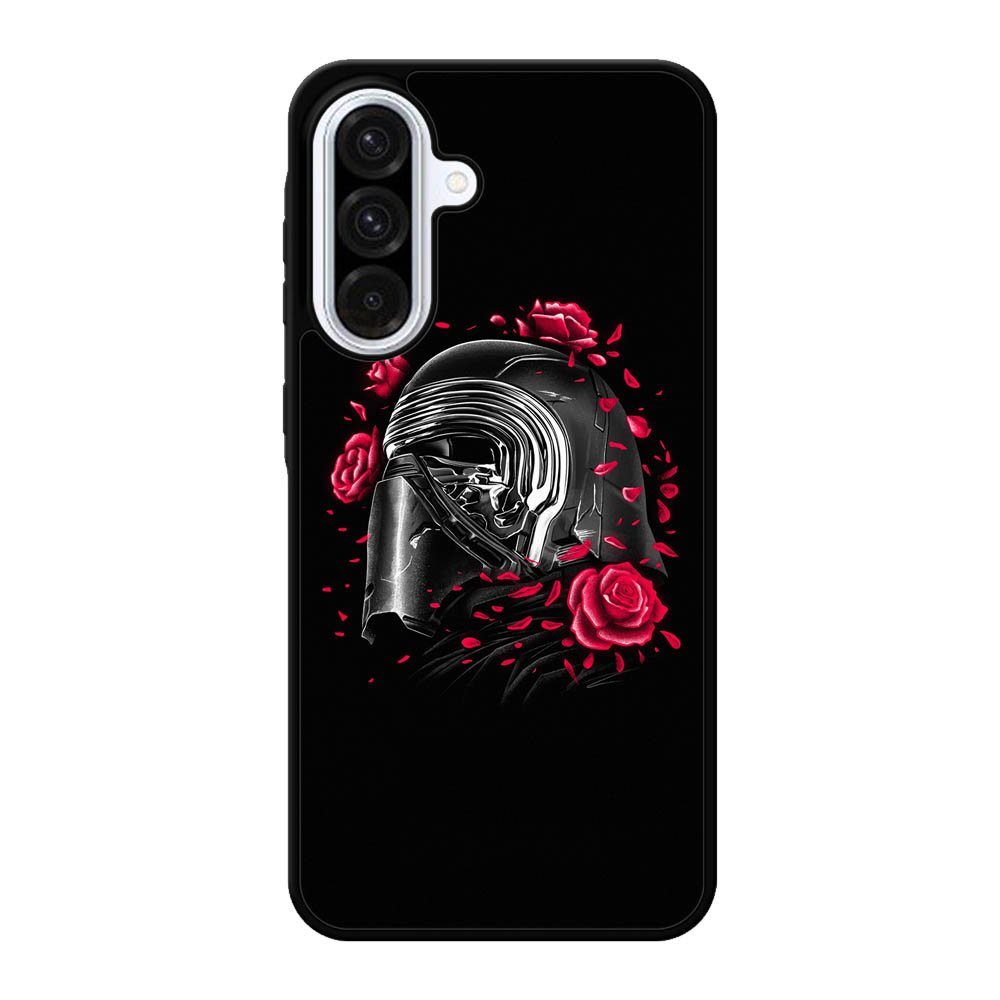 Star Wars Kylo Ren Helmet and Roses Samsung Galaxy A56 Case FE6597