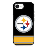 Pittsburgh Steelers Logo Strip iPhone 16e Case