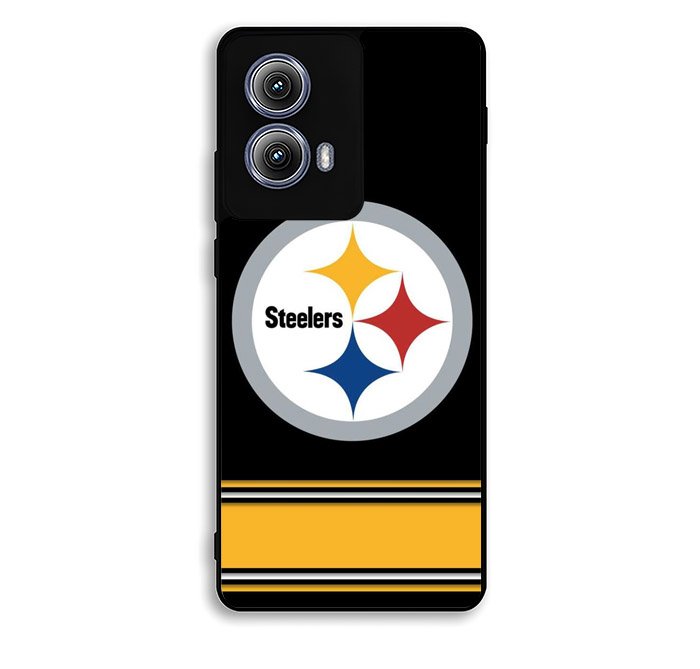 Pittsburgh Steelers Logo Strip Motorola Moto Edge 2024 Case FE1825
