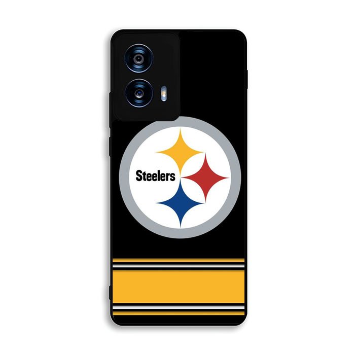 Pittsburgh Steelers Logo Strip Motorola Moto G Power 5G 2024 Case FE1825
