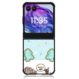 Pusheen The Cat Snow Winter Motorola Moto Razr 2024 , Moto Razr 50 Case