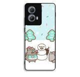 Pusheen The Cat Snow Winter Motorola Moto Edge 2024 Case FE2358