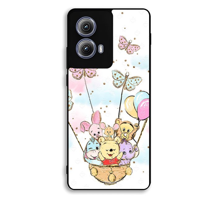 Winnie The Pooh And Butterfly Friends Motorola Moto Edge 2024 Case FE2888