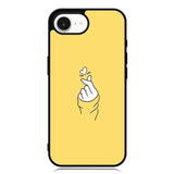 Saranghaeo Hand Love Yellow iPhone 16e Case