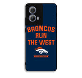 Denver Broncos Run The West Motorola Moto Edge 2024 Case FE4098