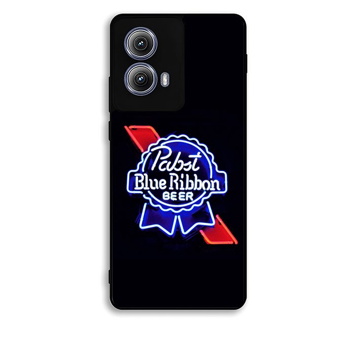 Pabst Blue Ribbon Neon Motorola Moto Edge 2024 Case FE7120