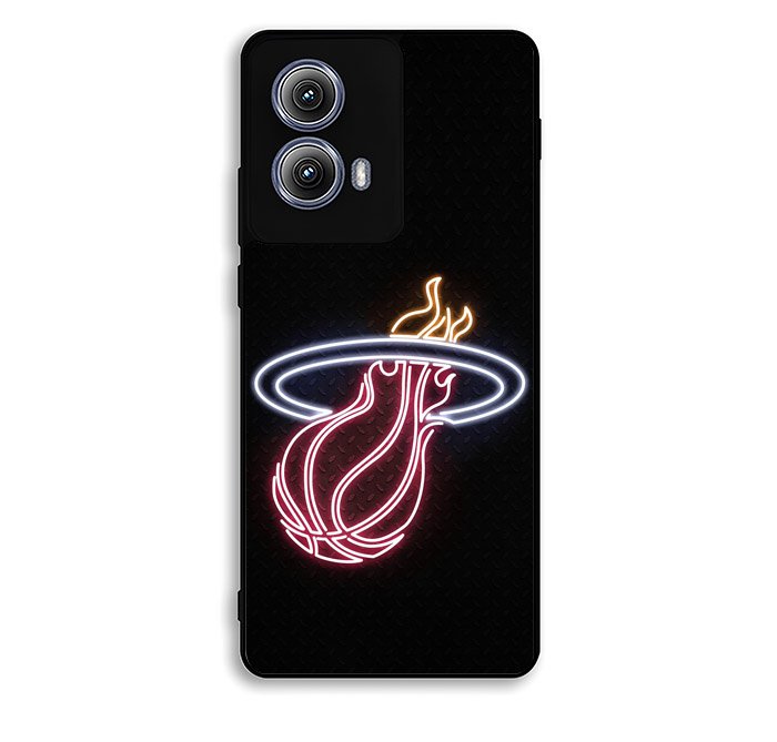 Miami Heat Neon Logo Motorola Moto Edge 2024 Case FE5505