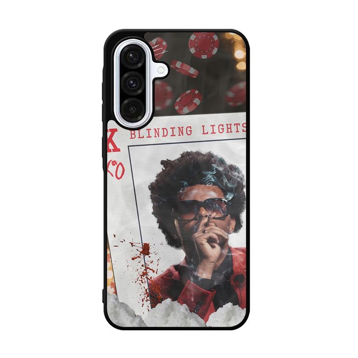 King Card Blinding Lights The Weeknd Samsung Galaxy A36 Case FE3190