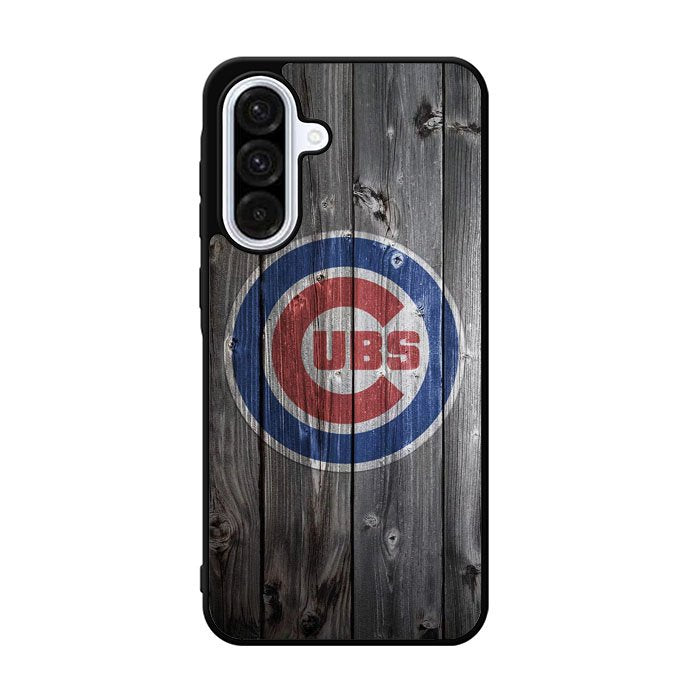 Chicago Cubs Wood Logo Samsung Galaxy A36 Case FE1428