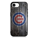 Chicago Cubs Wood Logo iPhone 16e Case