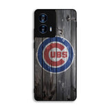 Chicago Cubs Wood Logo Motorola Moto G Power 5G 2024 Case FE7760