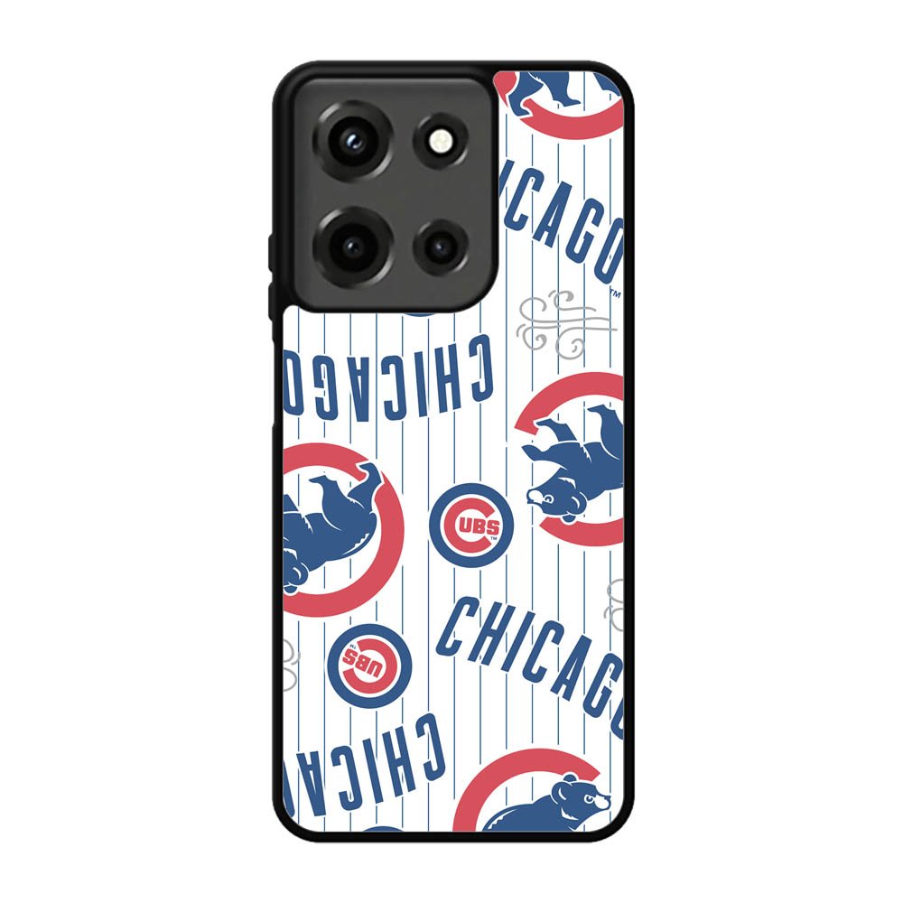 Chicago Cubs Baseball Doodle Motorola Moto G 5G 2025 Case FE6769