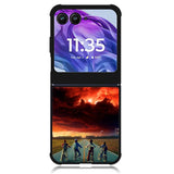 Stranger Things Hawkins Motorola Moto Razr 2024 , Moto Razr 50 Case