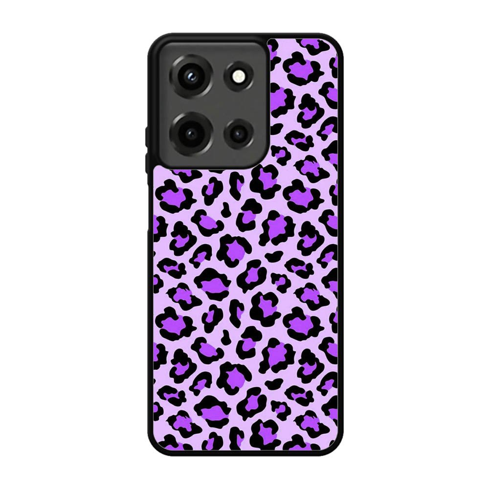 Leopard Purple Pattern Motorola Moto G 5G 2025 Case FE6749
