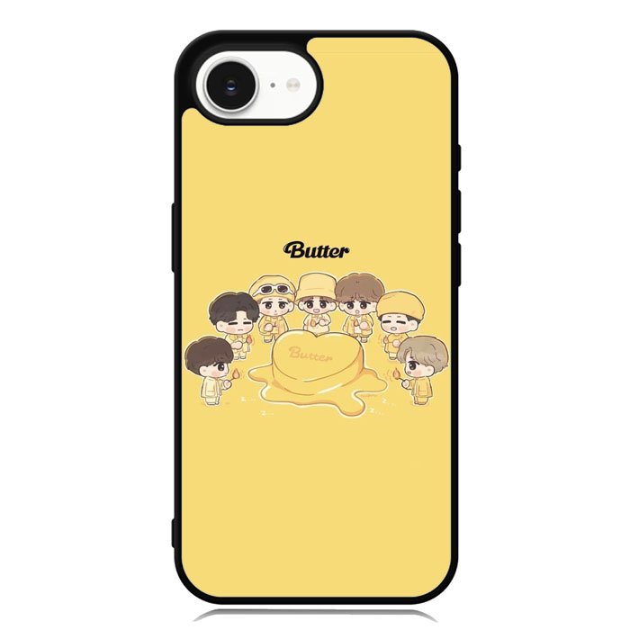 BTS Butter Chibi Personil iPhone 16e Case