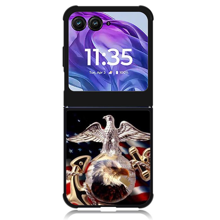 Marine Corps USA Motorola Moto Razr 2024 , Moto Razr 50 Case