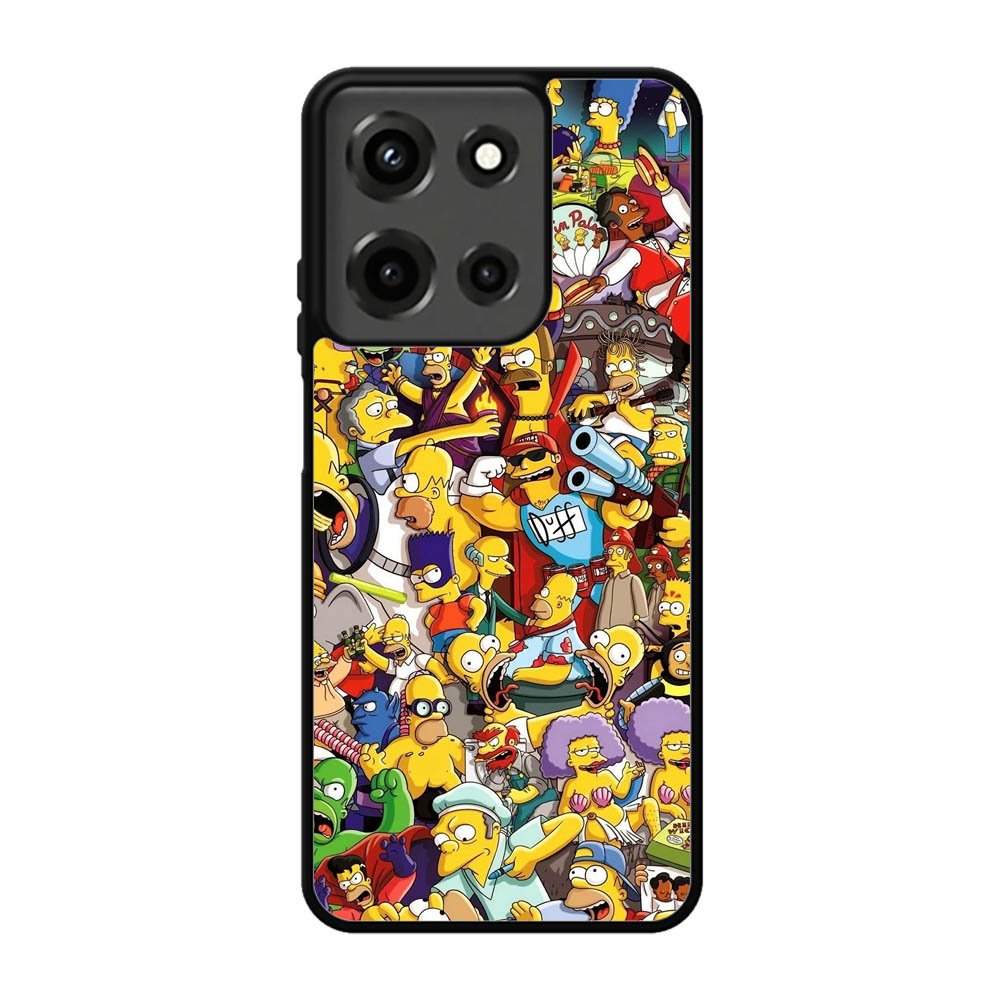 The Simpsons All Characters Motorola Moto G 5G 2025 Case FE3947