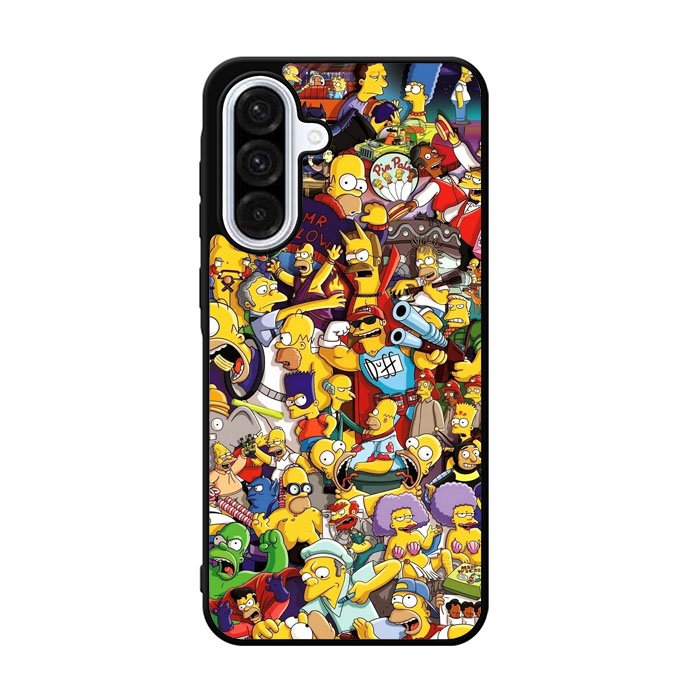 The Simpsons All Characters Samsung Galaxy A36 Case FE1167