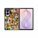 The Simpsons All Characters Samsung Galaxy Z Fold 8 Case