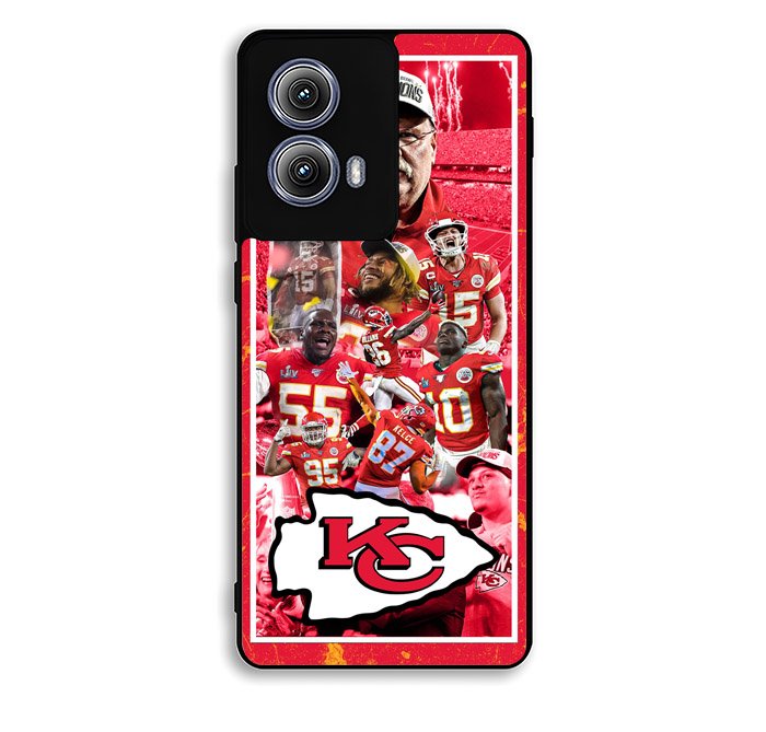 the super bowl Champion Kansas City Motorola Moto Edge 2024 Case FE0193