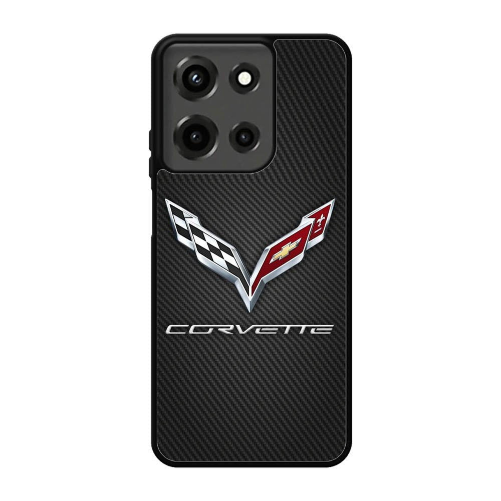 Corvette Logo Carbon 2nd Motorola Moto G 5G 2025 Case FE7924