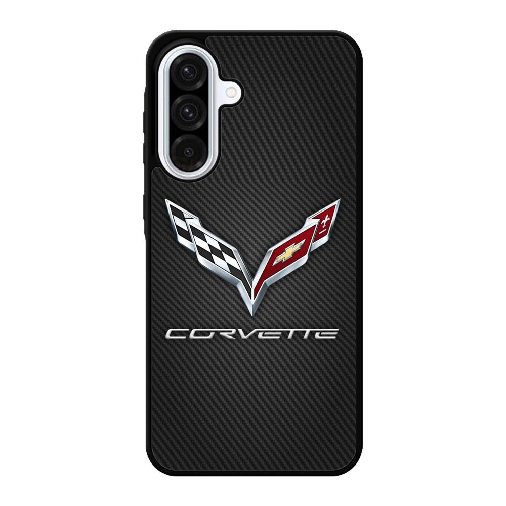 Corvette Logo Carbon 2nd Samsung Galaxy A56 Case FE7924