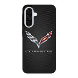 Corvette Logo Carbon 2nd Samsung Galaxy A56 Case FE0417