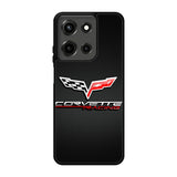 Corvette Racing Carbon Logo Motorola Moto G 5G 2025 Case FE0287