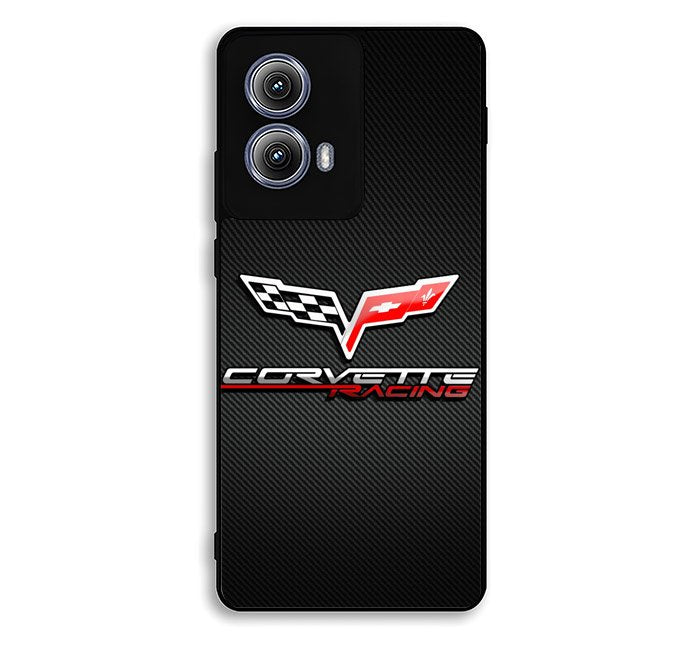 Corvette Racing Carbon Logo Motorola Moto Edge 2024 Case FE0287