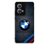 Bmw Logo Leather Motorola Moto Edge 2024 Case FE2735