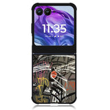 Graffiti in The Grey Wal Motorola Moto Razr 2024 , Moto Razr 50 Case