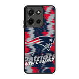 New England Patriots NFL Team Logo Motorola Moto G 5G 2025 Case FE0992