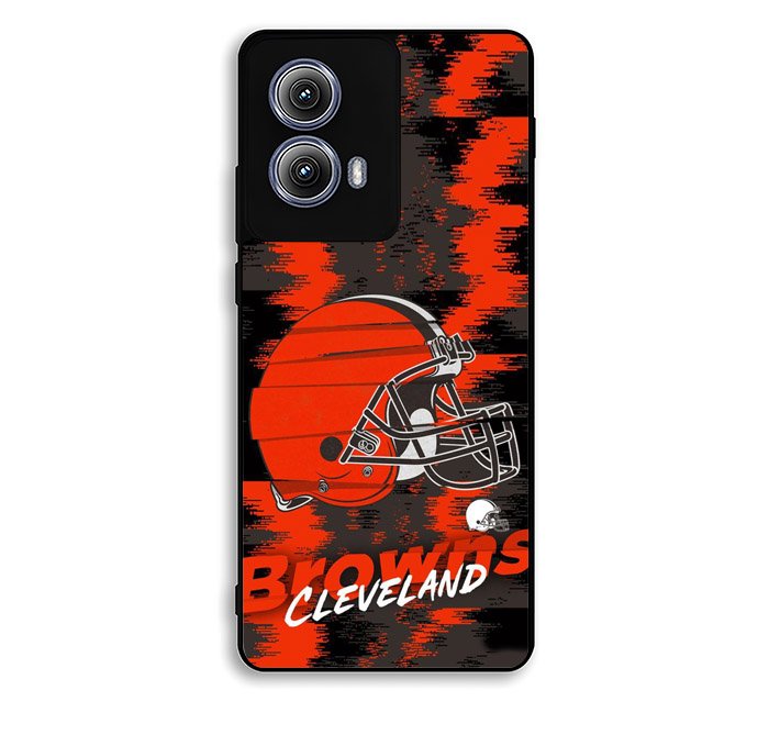 Cleveland Browns Nfl Team Logo Motorola Moto Edge 2024 Case FE3543