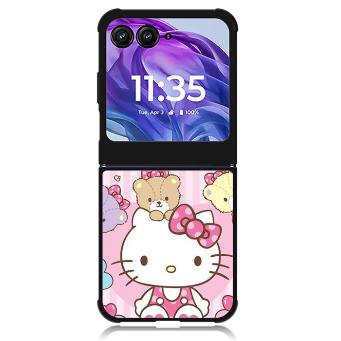 Hello Kitty 7th Motorola Moto Razr 2024 , Moto Razr 50 Case