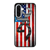 Camo American Flag 2nd Samsung Galaxy A56 Case FE8037