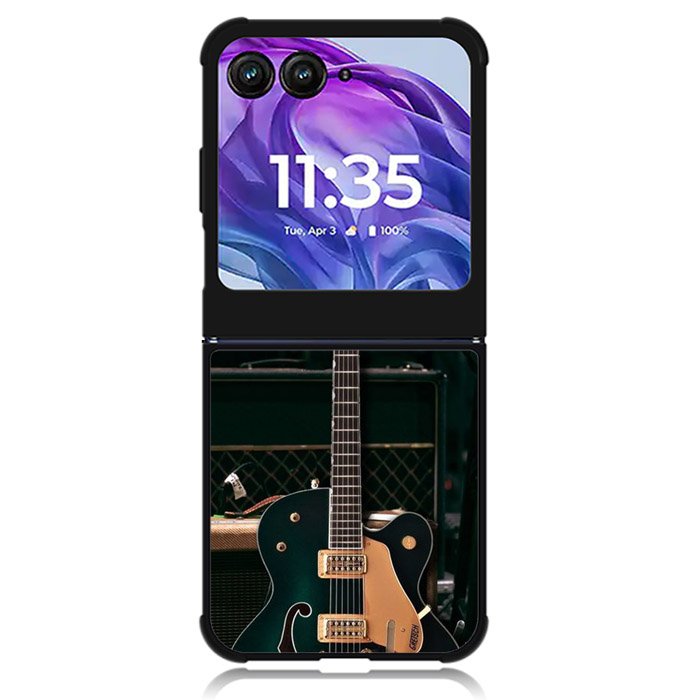 Guitar Gibson Motorola Moto Razr 2024 , Moto Razr 50 Case