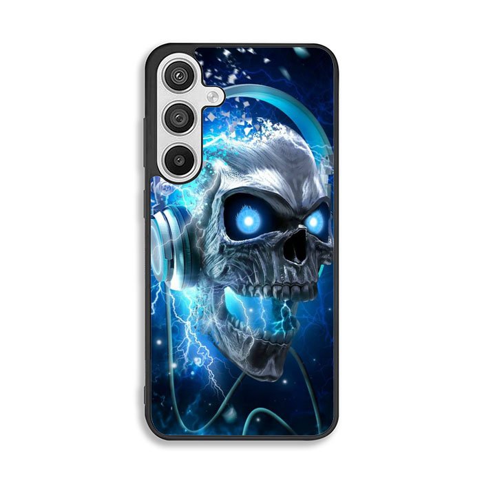 Skull Blue Samsung Galaxy A26 Case FE8060