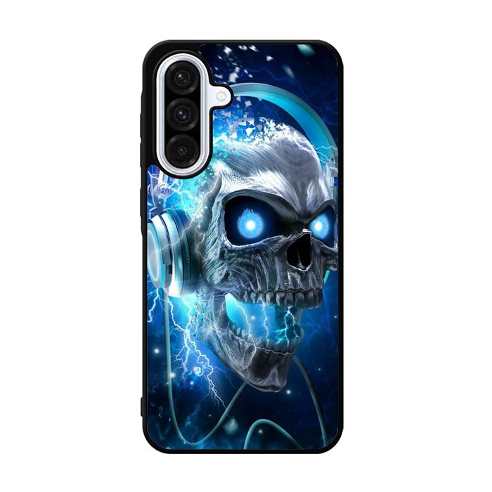 Skull Blue Samsung Galaxy A36 Case FE8060