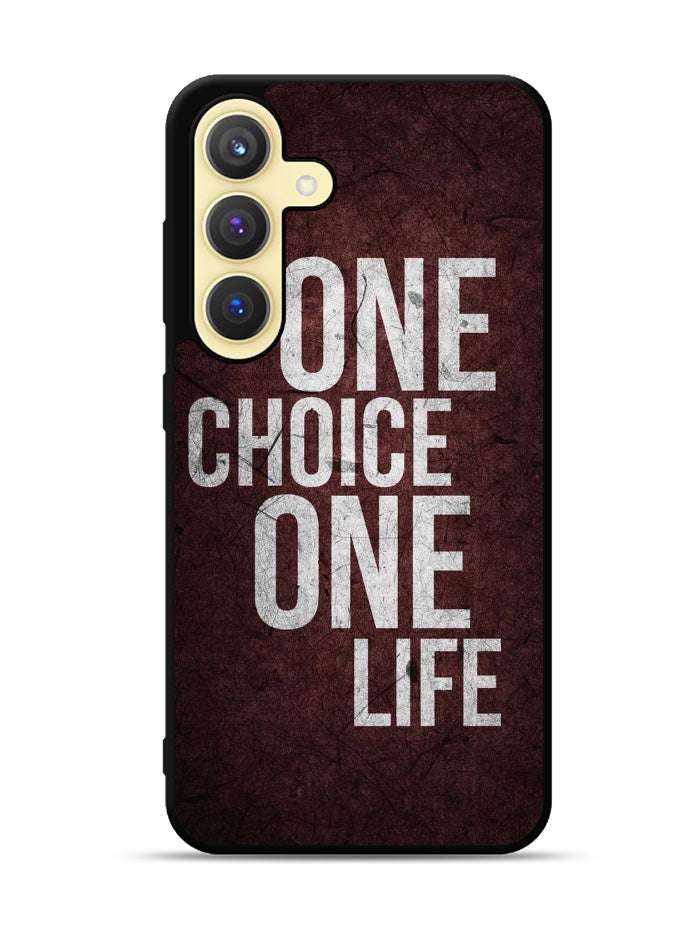 1 Choice 1 Life Samsung Galaxy S24 Plus 5G , Samsung Galaxy S24+ 5G Case FZ6137