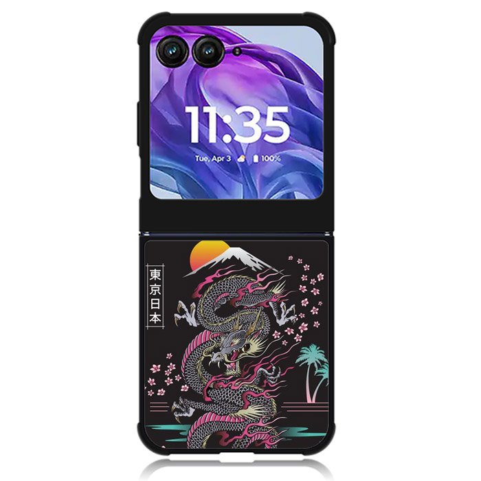 Tokyo Japan Motorola Moto Razr 2024 , Moto Razr 50 Case