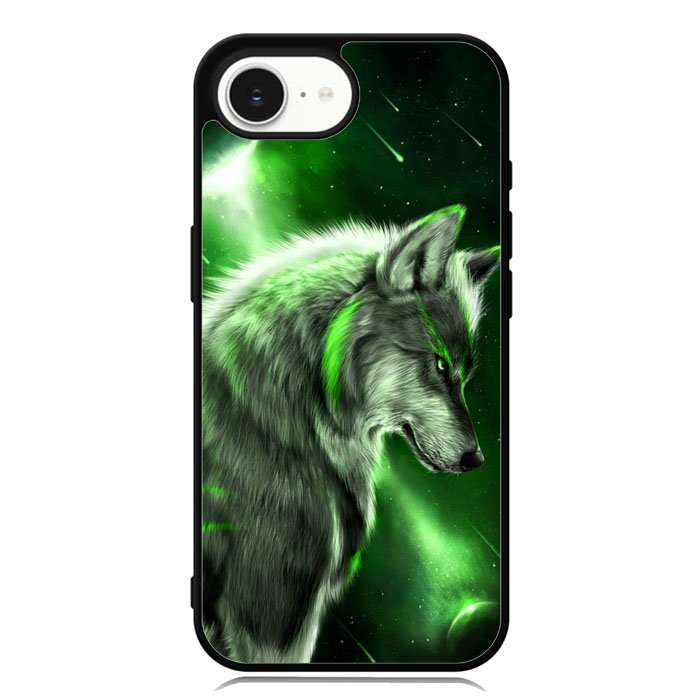 Wolf Green iPhone 16e Case