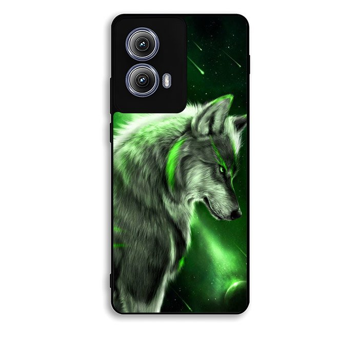 Wolf Green Motorola Moto Edge 2024 Case FE0987